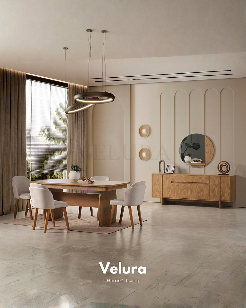 Eylül Yemek Takımı - Naturel
