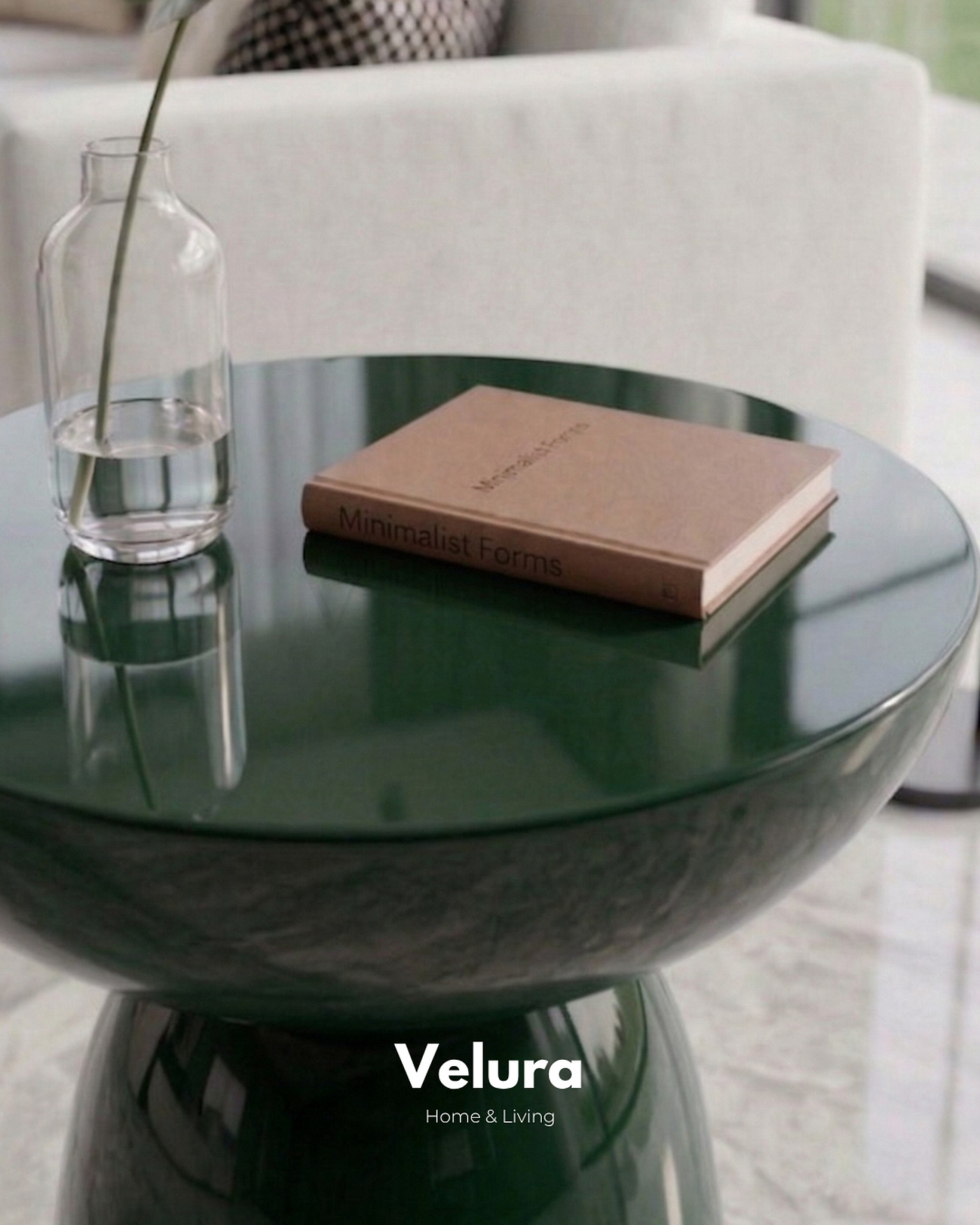 Zonya Yan Sehpa Yeşil modern yan sehpa modeli