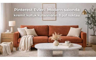 Pinterest Evleri: Modern Salonda Kiremit Koltuk Kullanmanın 8 Püf Noktası