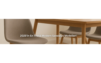 2025’in En Trend Modern Sandalye Modelleri