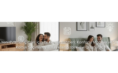Yeni Evlenen Çiftler için Ev Kurma Rehberi: Konforlu Mobilya ve Şık Koltuk Seçimleriyle Hayallerinizdeki Evi Oluşturun