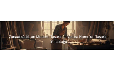 Zanaatkârlıktan Modern Tasarıma: Velura Home’un Tasarım Yolculuğu
