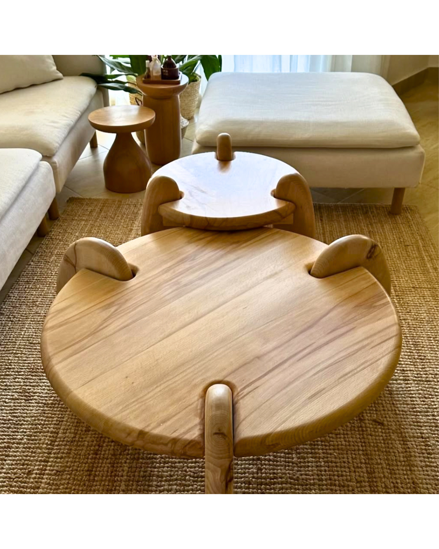 Barcelona Ahşap Orta Sehpa - Velura Home Pinterest Tarzı Ahşap Orta Sehpa