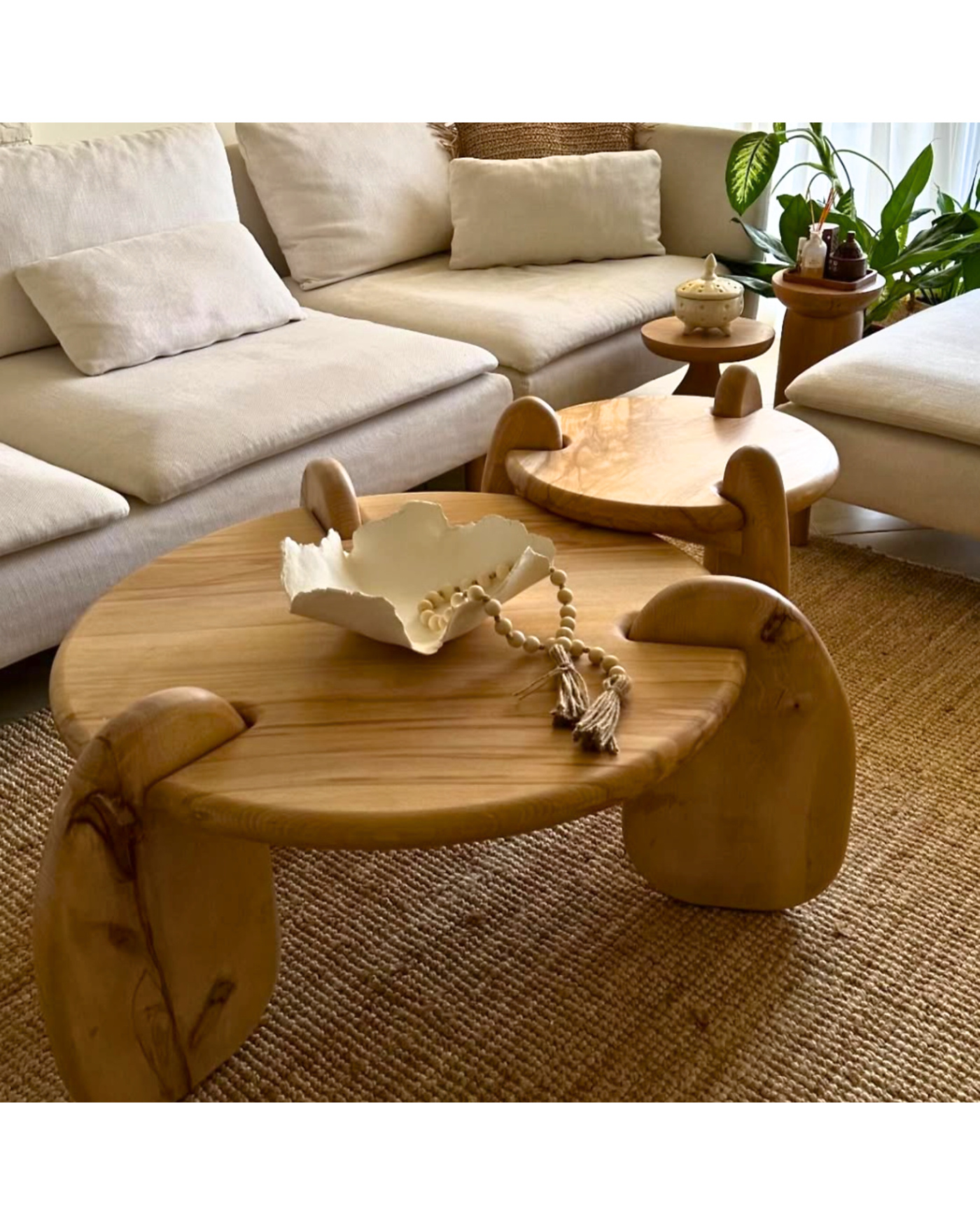 Barcelona Ahşap Orta Sehpa - Velura Home Pinterest Tarzı Ahşap Orta Sehpa