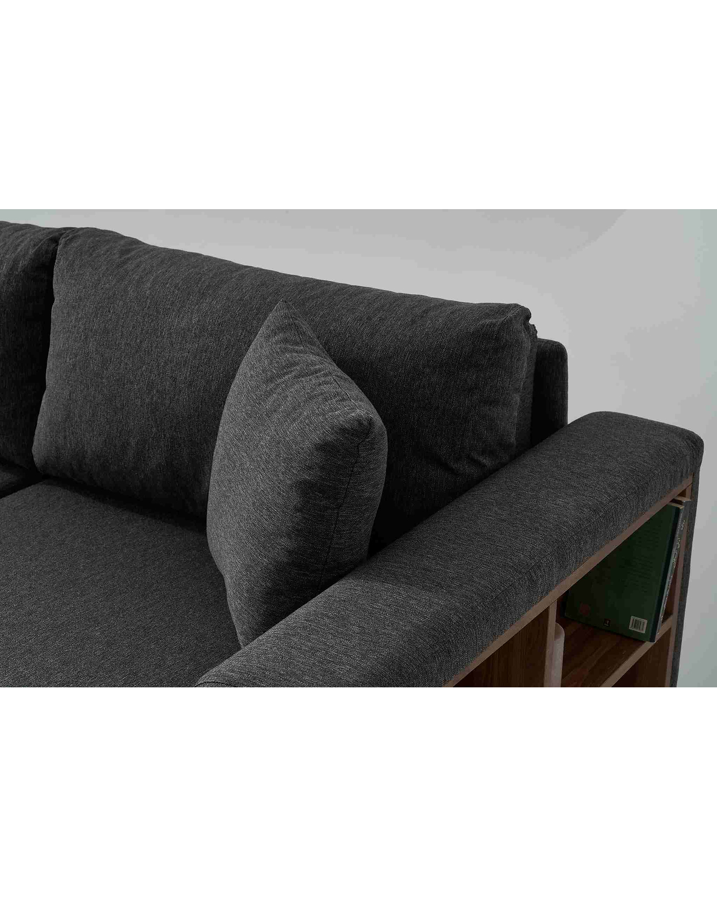 Velura Home Rengar Antrasit Koltuk Takımı Antrasit Rengar kitaplıklı koltuk takımı - Velura Home