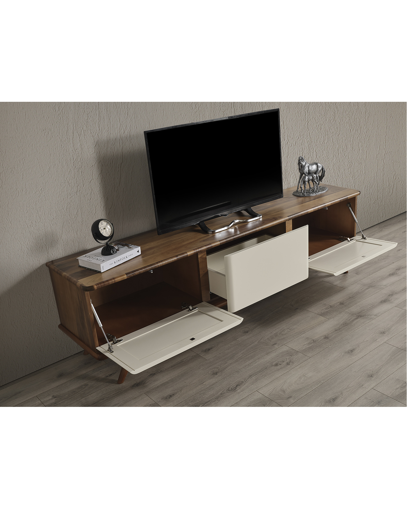 Safir TV Ünitesi Modelleri Minimalist tasarımlı TV ünitesi