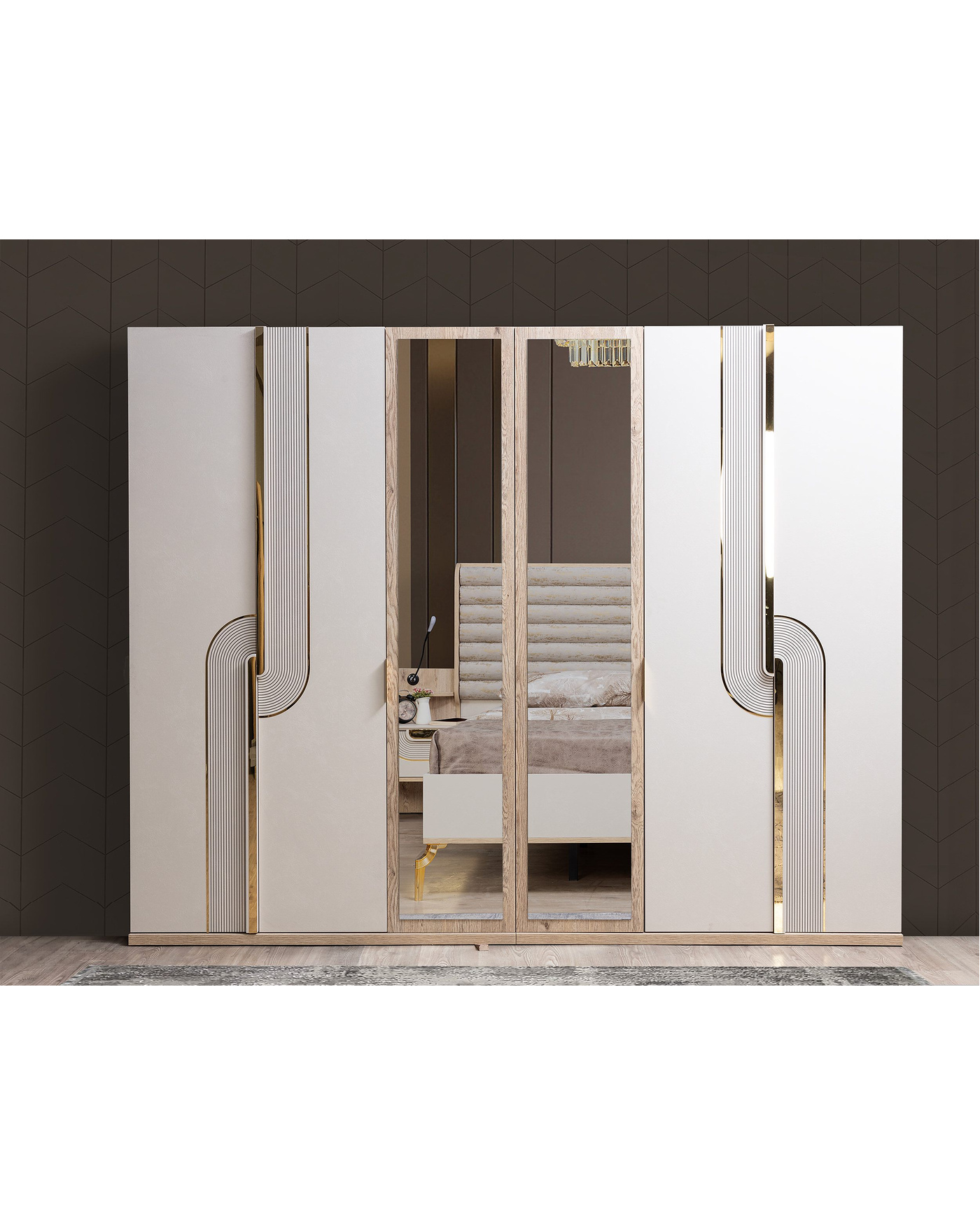 Uriel Modern Yatak Odası Takımı - Velura Home Uriel Modern Yatak Odası Takımı