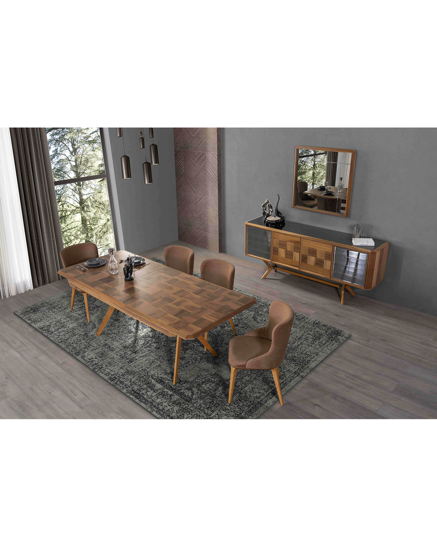 Velura Home Yemek Takımı Velura Home modern yemek takımı
