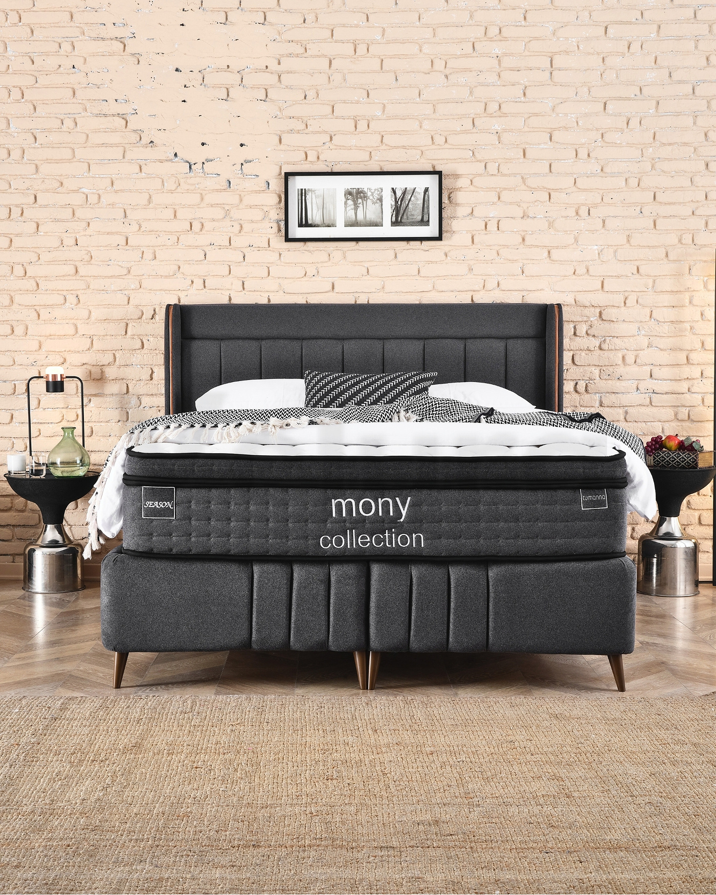 Season Yatak Seti Modern Tasarım Velura Home Season Yatak Seti konforlu model
