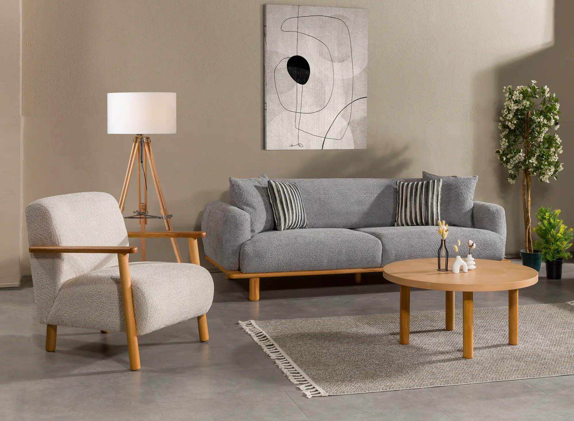Loft Koltuk Takımı – Sırtı geriye katlanan, konforlu ve modern koltuk takımı modeli
