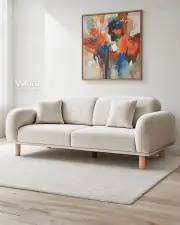 Lara Krem Koltuk Takımı