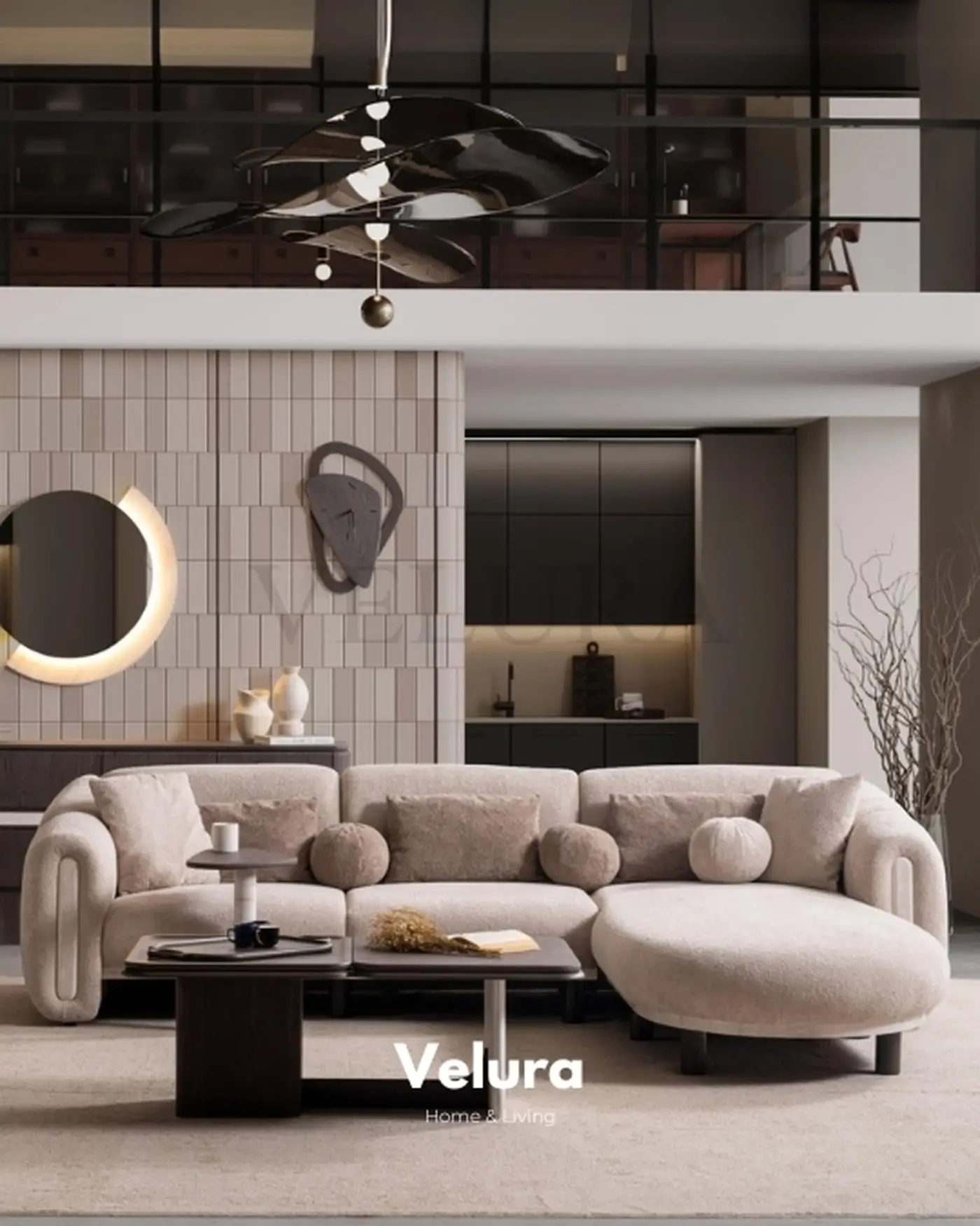 Hermes Köşe Takımı - Modern ve Dinlenmeli Model Şık ve farklı tarzıyla Hermes L köşe koltuk