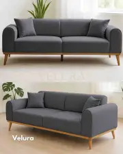 Valo Açık Antrasit Koltuk Takımı Valo Açık Antrasit Koltuk Takımı