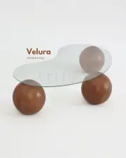 Küre Orta Sehpa - Ceviz Küre Orta Sehpa - Ceviz