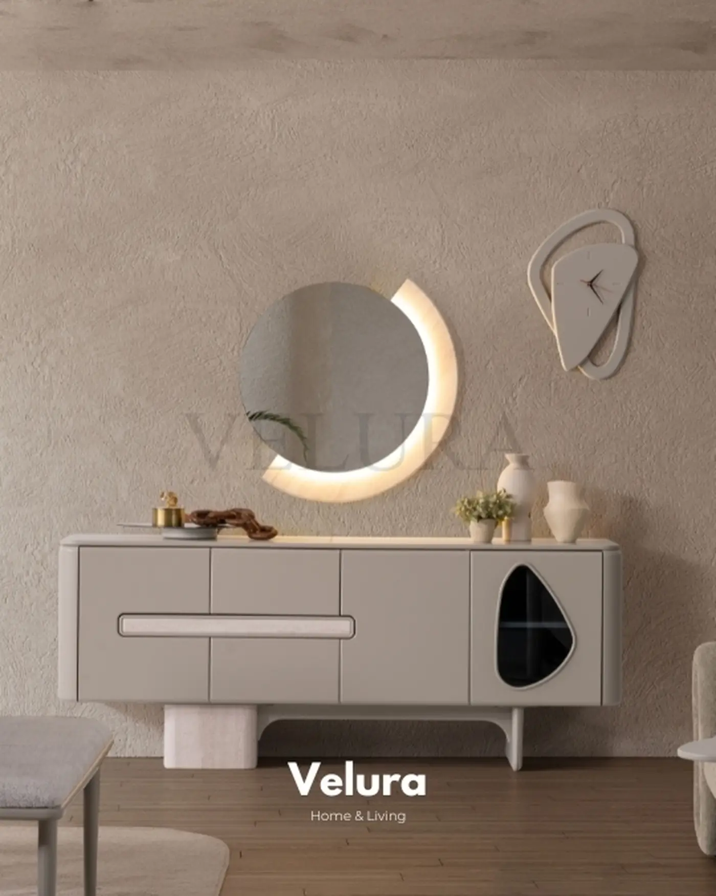 Enna Yemek Takımı - Modern Krem Tasarım Enna Yemek Takımı krem renk modern tasarım