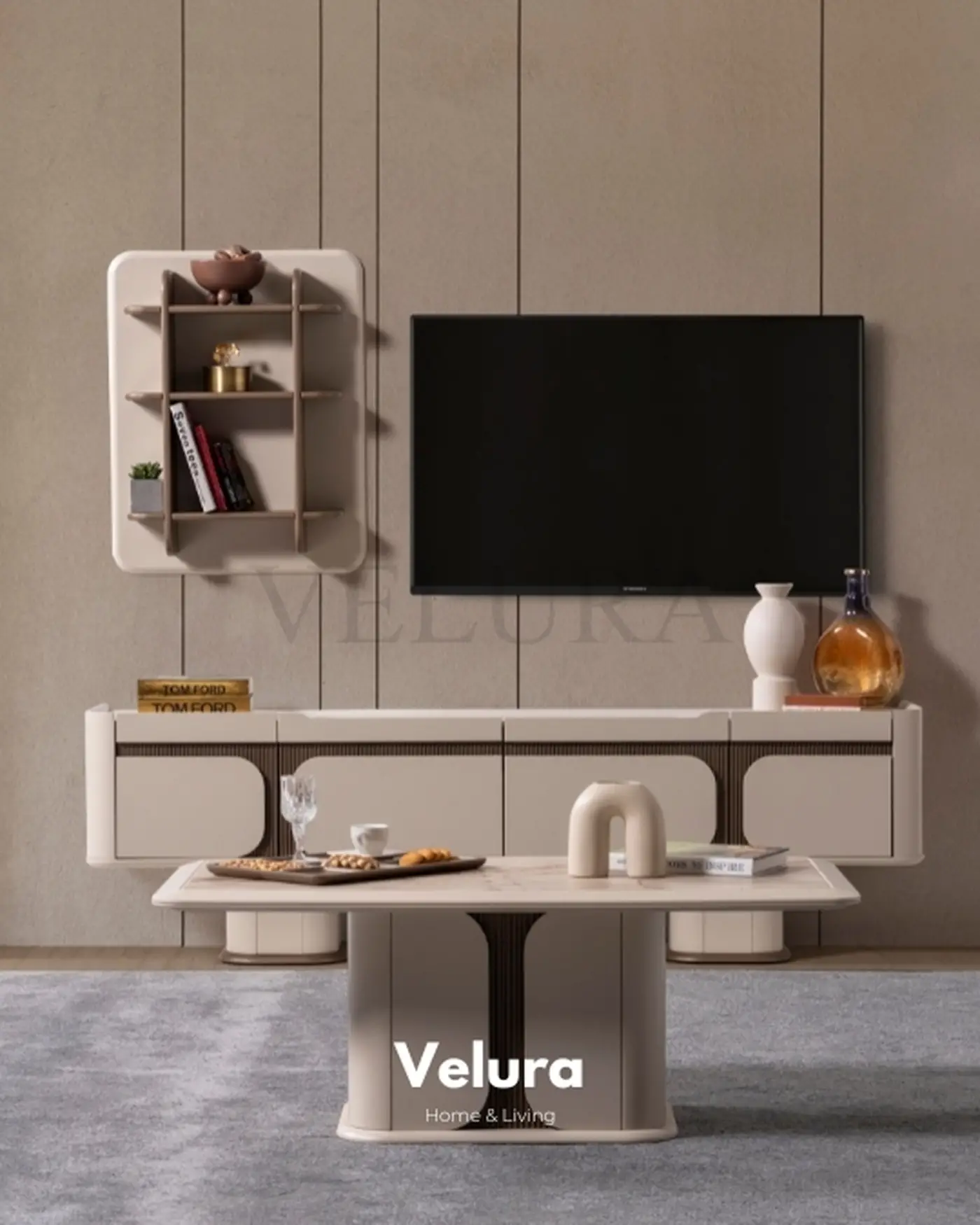 Açılır Mekanizmalı Modern Yemek Takımı