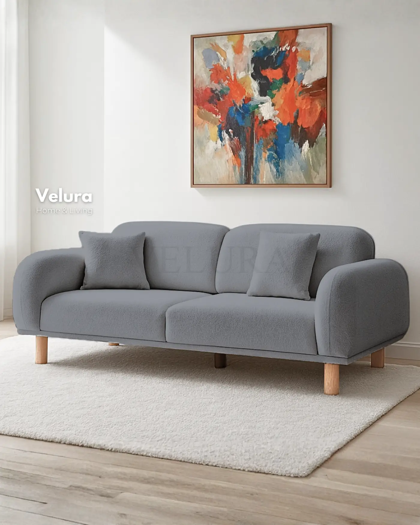 Konforlu Lara Koltuk Takımı Velura Home Lara koltuk takımı model