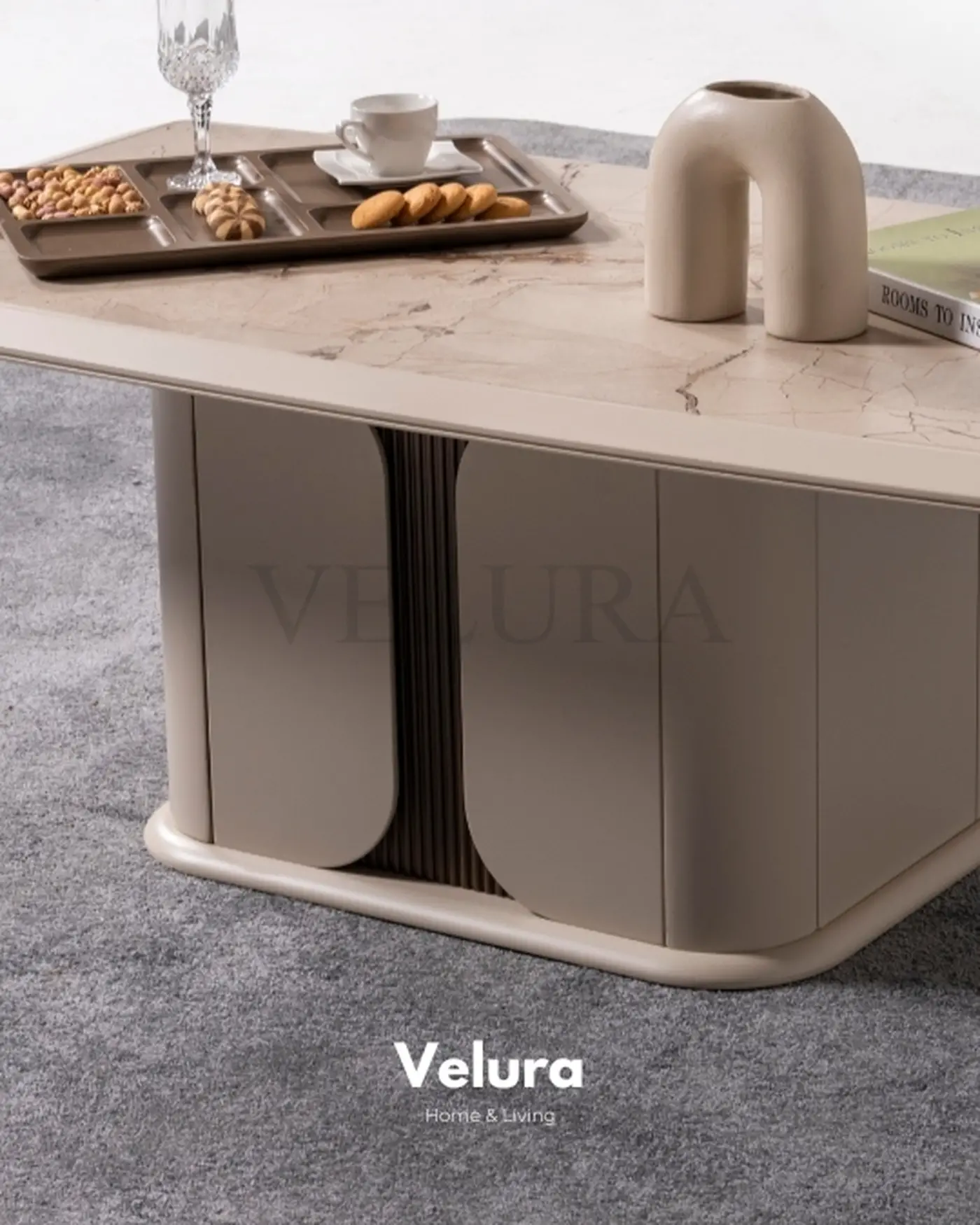 Açılır Mekanizmalı Modern Yemek Takımı