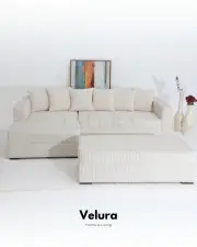 Yumi Köşe Takımı - Fitil Beyaz Yumi Köşe Takımı - Fitil Beyaz