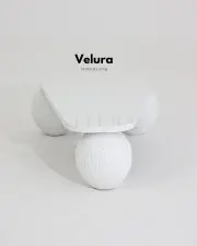 Küre Orta Sehpa - Dragon (Beyaz) - Üçgen - Beyaz Mdf