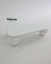 Küre Orta Sehpa - Dragon (Beyaz) - Üçgen - Beyaz Mdf