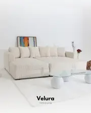 Yumi Köşe Takımı - Fitil Beyaz Yumi Köşe Takımı - Fitil Beyaz