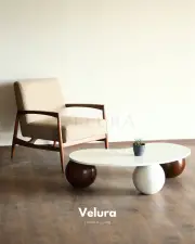 Küre Ahşap Orta Sehpa - 2C-1B Küre Ahşap Orta Sehpa - 2C-1B