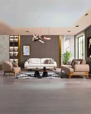 Monza Koltuk Takımı - Kahve