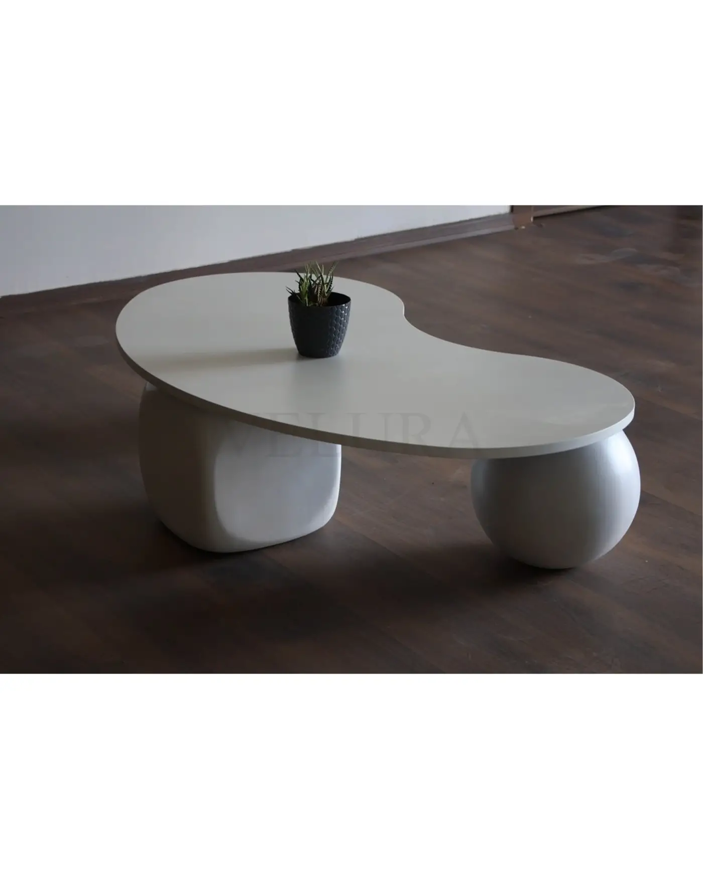 Velura Home beyaz MDF orta sehpa