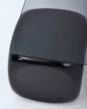 Küre Orta Sehpa & 2 Siyah Zar - 2 Beyaz Zar - Füme Kare Cam
