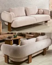 Bella Ahşap Koltuk Takımı