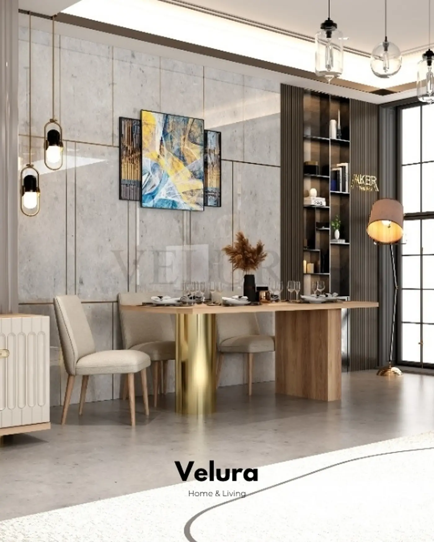 Armony Krem Yemek Takımı