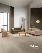 Begonya Kahve Bohem Koltuk Takımı