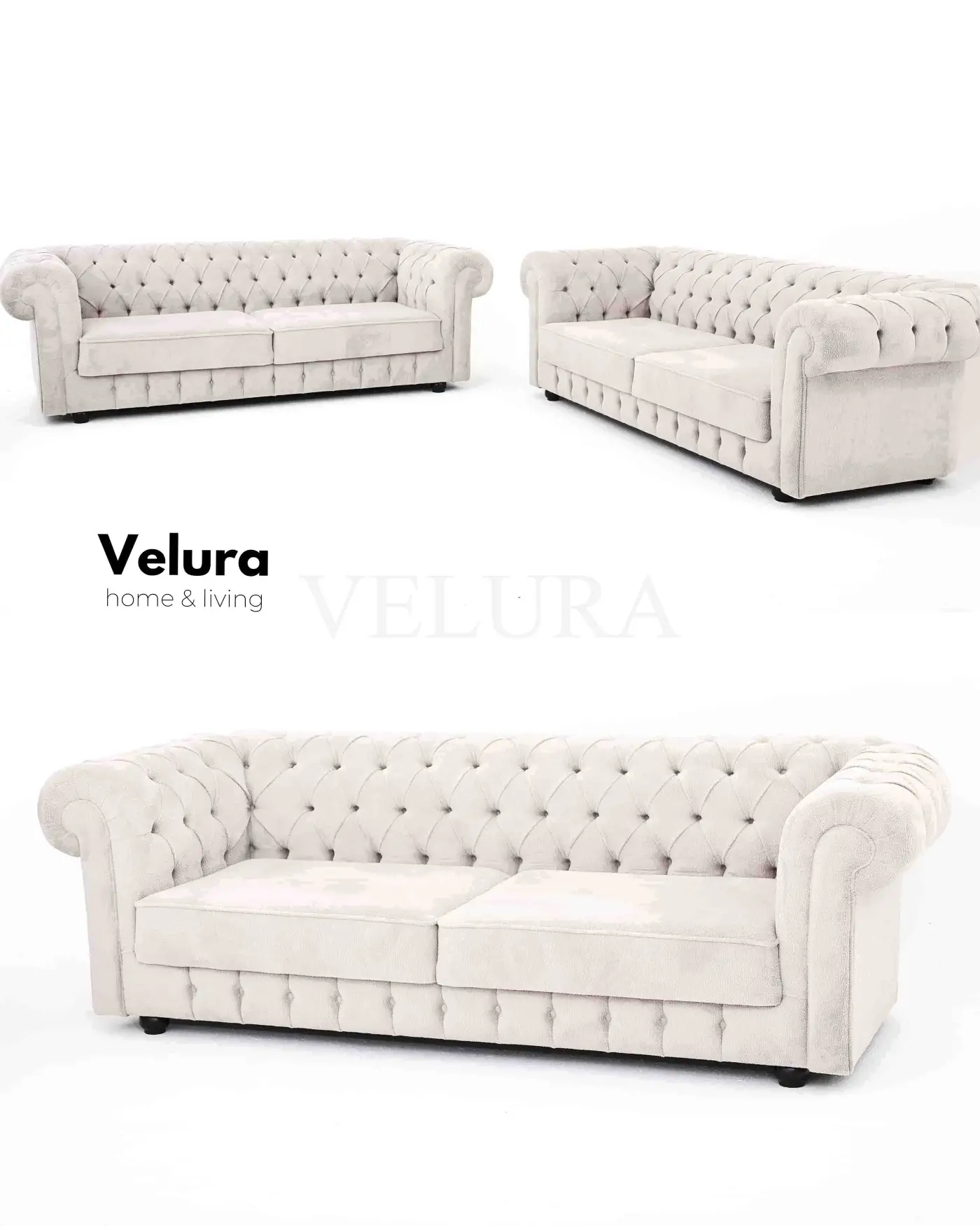 Velura Home chester oturma grubu