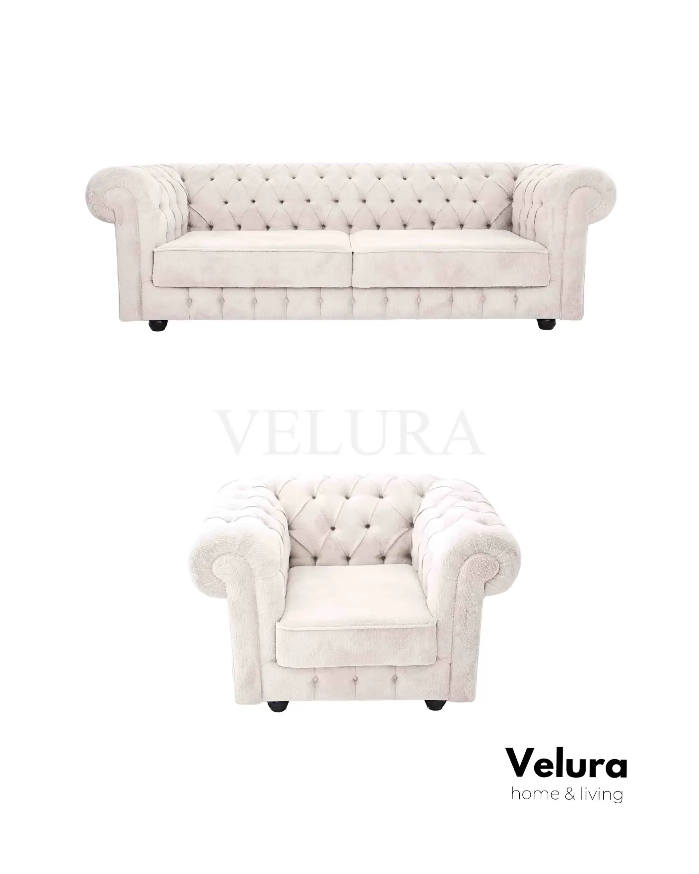 Velura Home chester oturma grubu