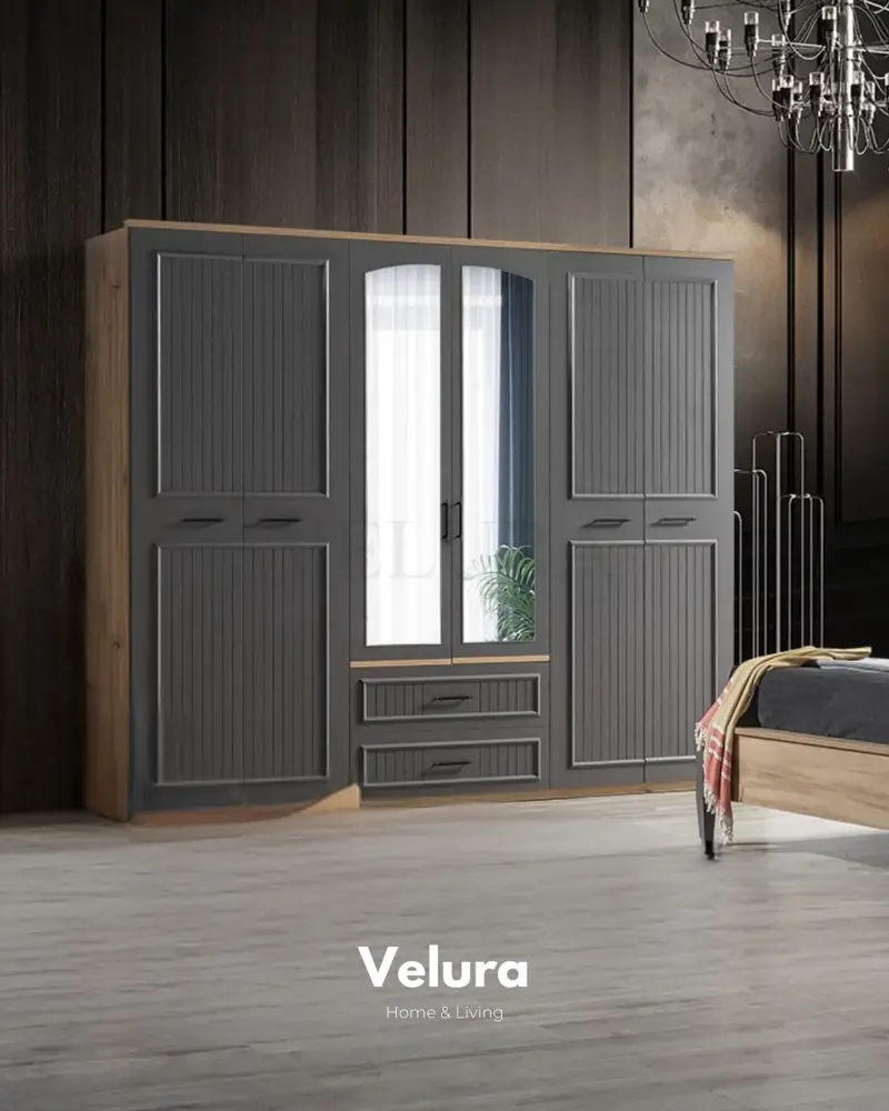 Cloud 6 Kapılı Dolap