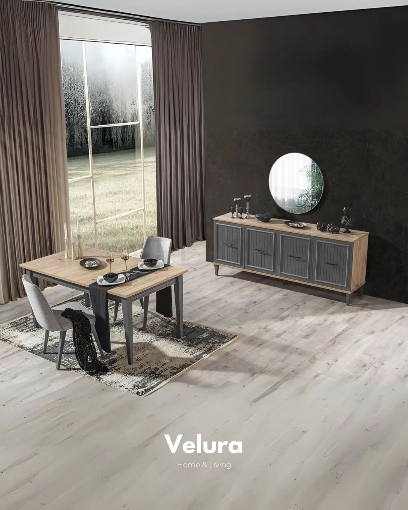 Velura Home Cloud yemek takımı
