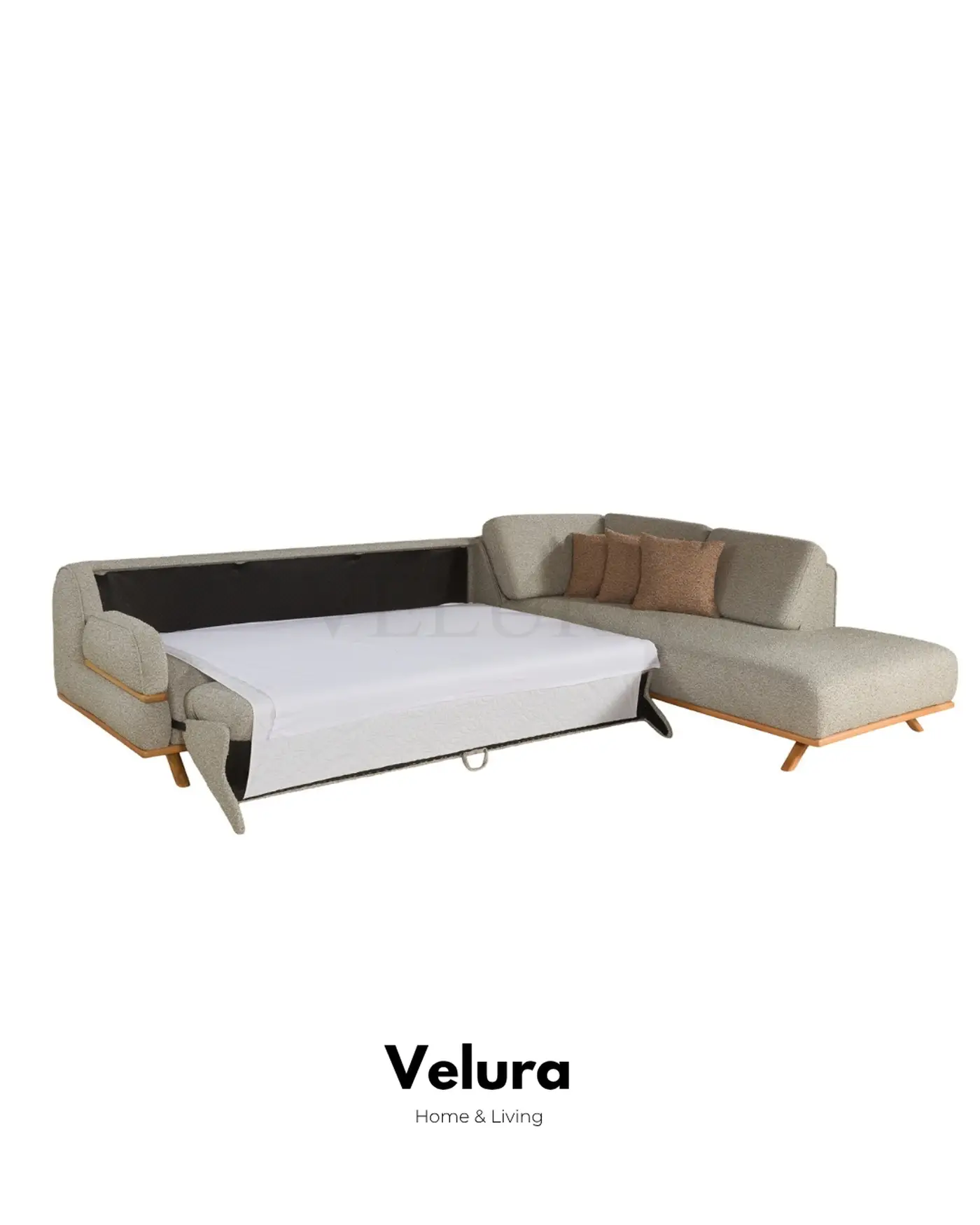 Velura Home Focus Köşe Koltuk yataklı model