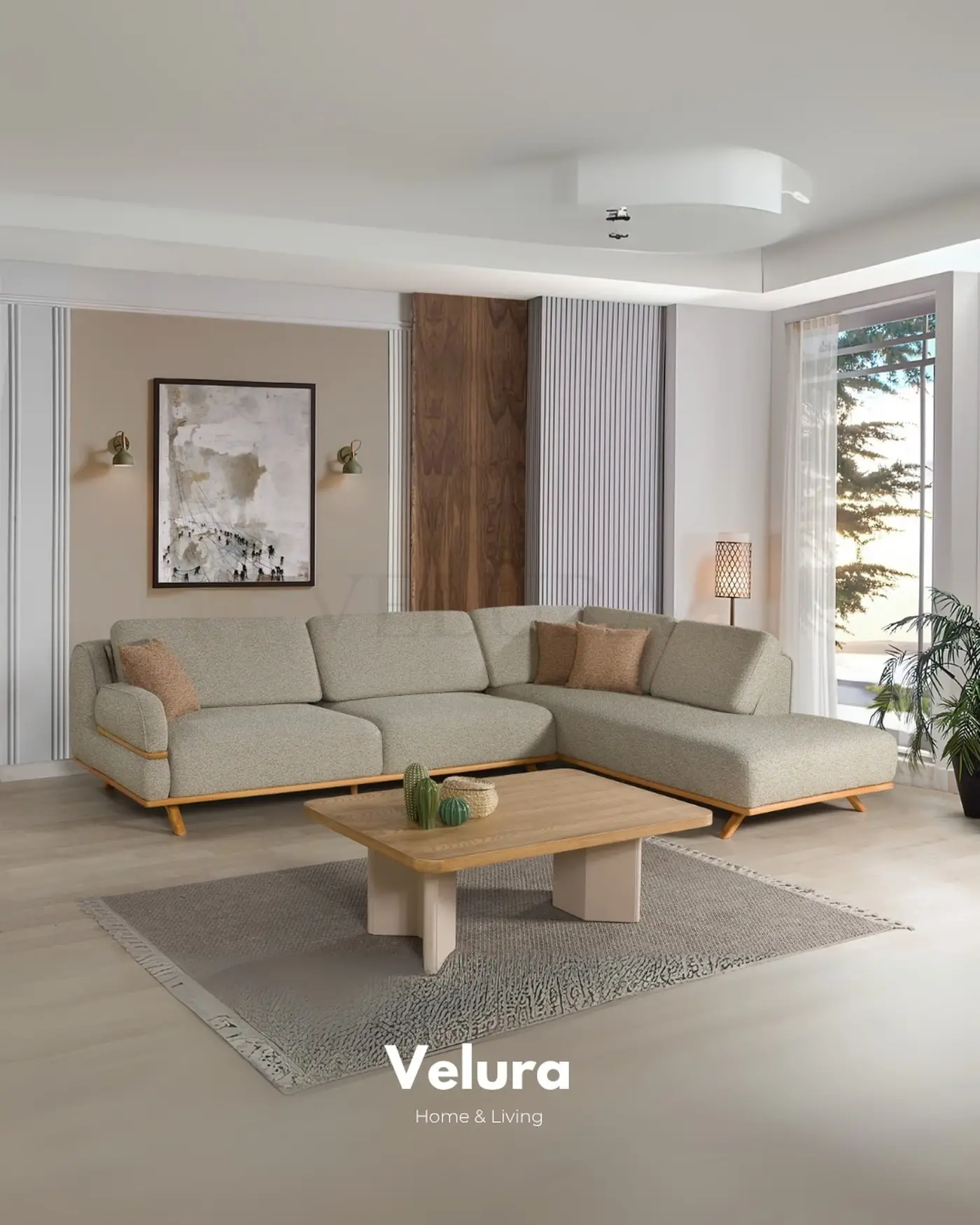 Velura Home Focus Köşe Koltuk yataklı model