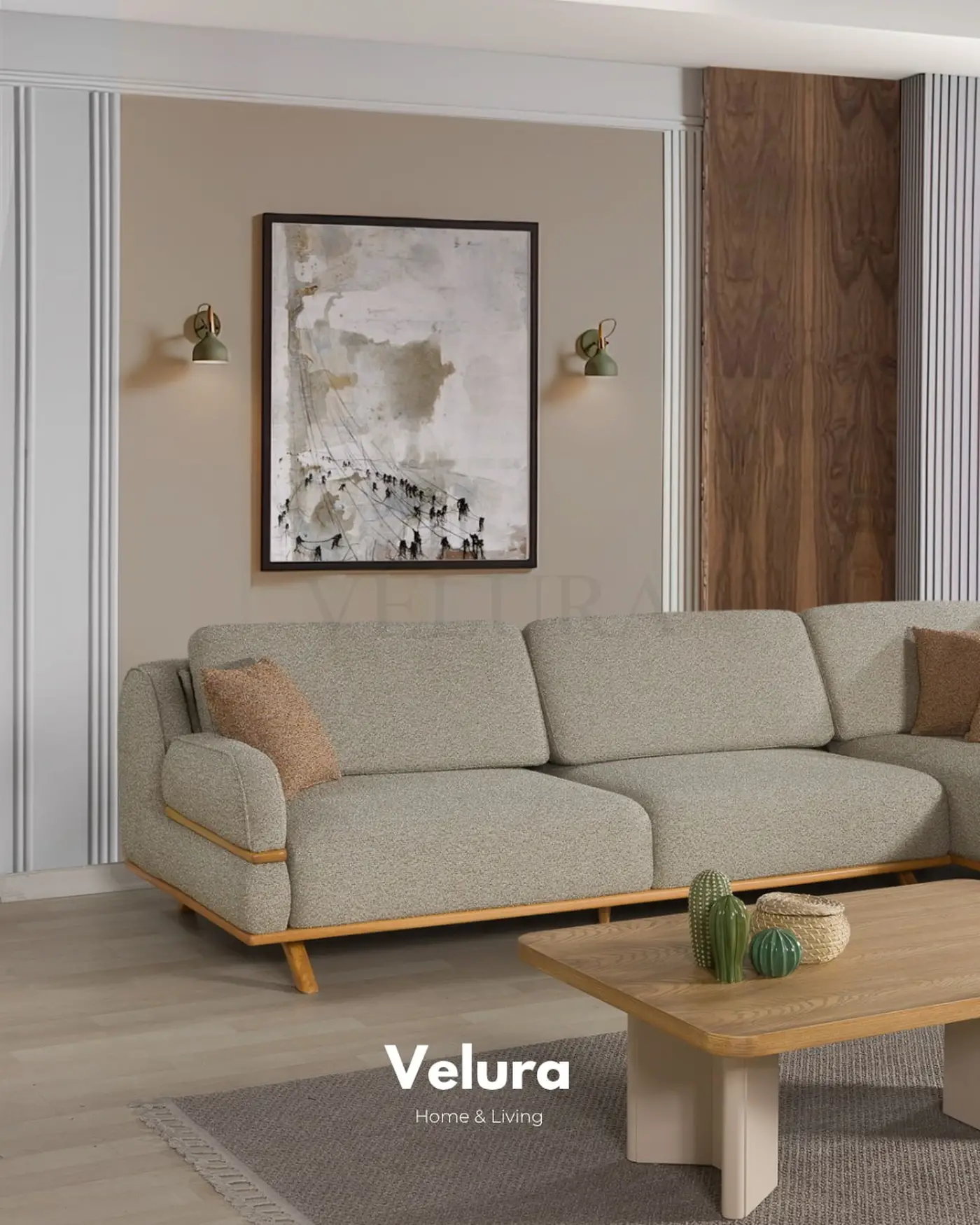 Velura Home Focus Köşe Koltuk yataklı model