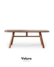 Genova Walnut Yemek Masası