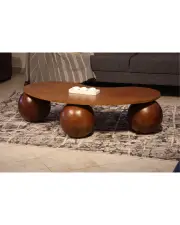 Küre Sehpa Ceviz - Ceviz Mdf Küre Sehpa Ceviz - Ceviz Mdf