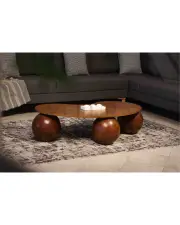 Küre Sehpa Ceviz - Ceviz Mdf Küre Sehpa Ceviz - Ceviz Mdf