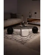 Zaro Sehpa - Beyaz Ayak - Füme Cam Zaro Sehpa - Beyaz Ayak - Füme Cam