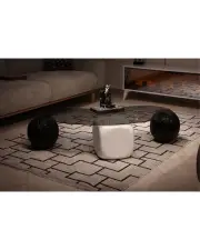 Zaro Sehpa - Beyaz Ayak - Füme Cam Zaro Sehpa - Beyaz Ayak - Füme Cam