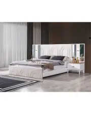 Bohem Yatak Odası Takımı - Beyaz Bohem Yatak Odası Takımı - Beyaz