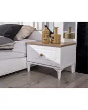 Bohem Yatak Odası Takımı - Beyaz Bohem Yatak Odası Takımı - Beyaz