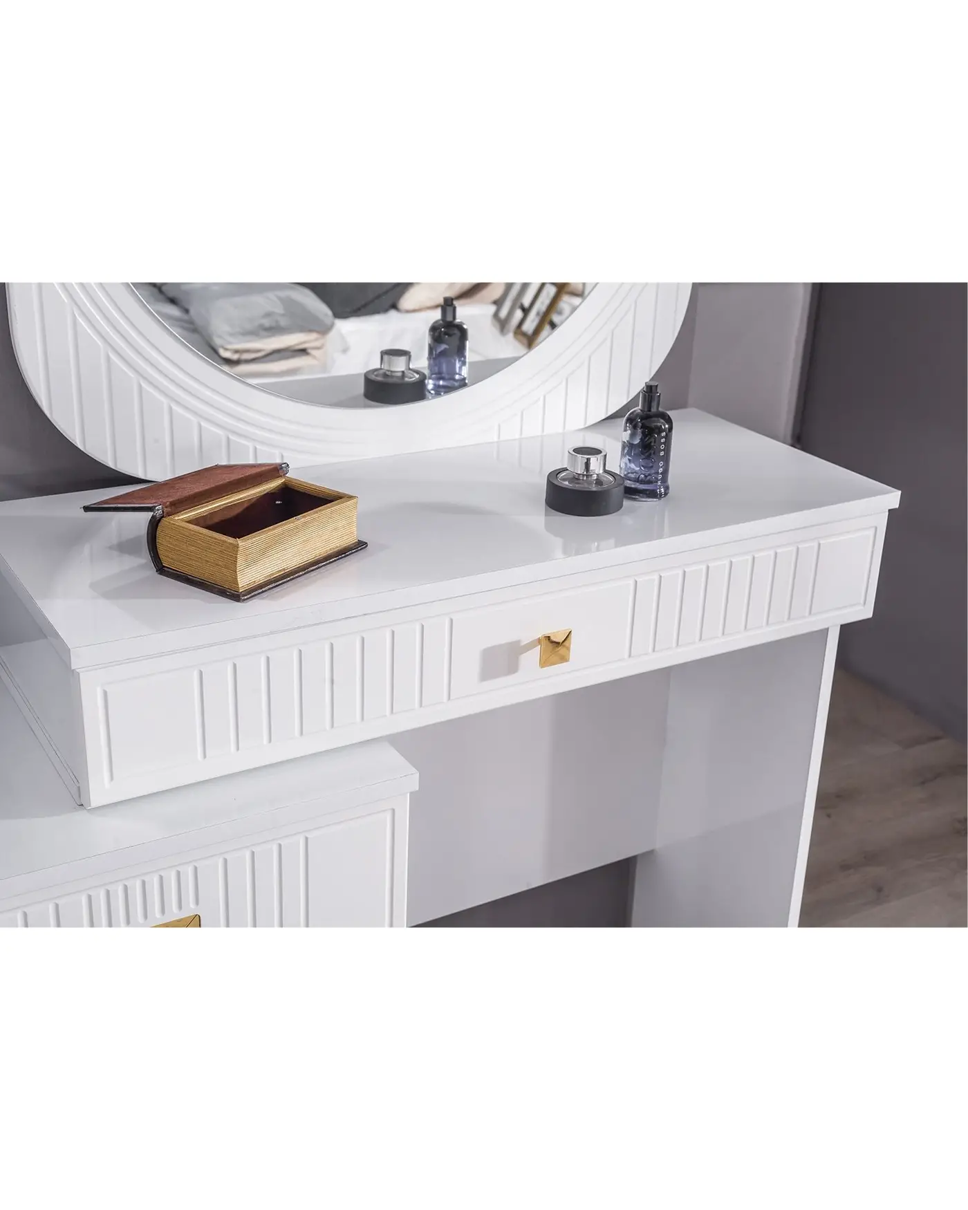 Velura Home Gold Detaylı Yatak Odası Modelleri Velura Home Rio Gold mobilya seti