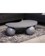 Küre Ahşap Orta Sehpa - Gri Top Küre Ahşap Orta Sehpa - Gri Top