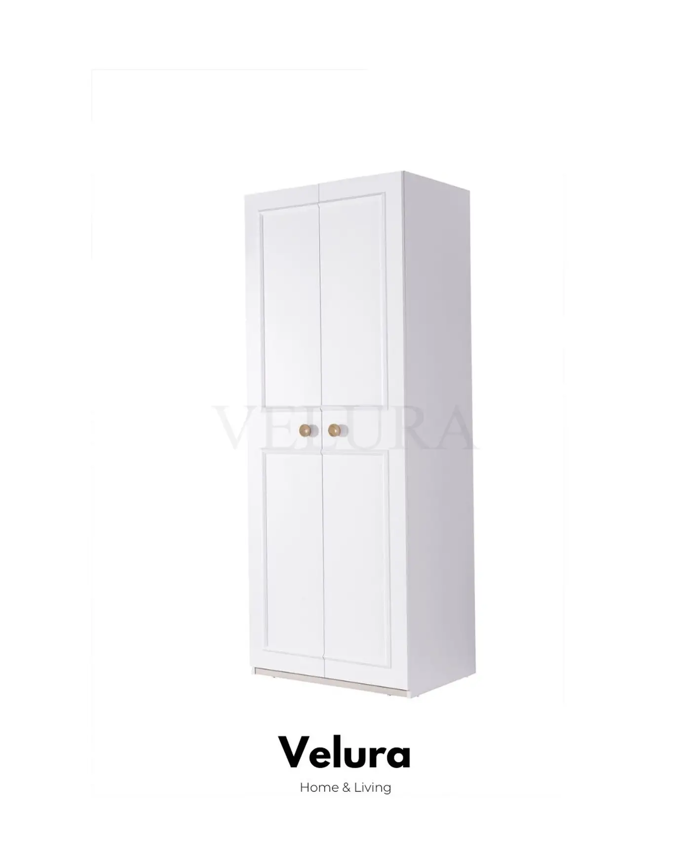 Legna 10 kapılı beyaz köşe dolap aynalı model
